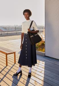 Сумка для покупок FRINKA SHOPPER Samsøe Samsøe, черный