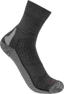 Носки Carhartt Women's SS9120W Women's Force Grid Lightweight Synthetic-Meri, Carbon Heather