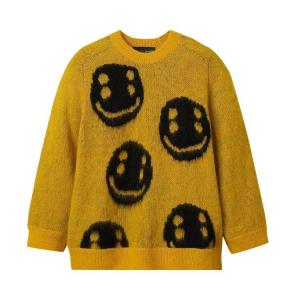 Свитер Cactus Plant Flea Market x Marc Jacobs Smiley Sweater, цвет Orange/Black