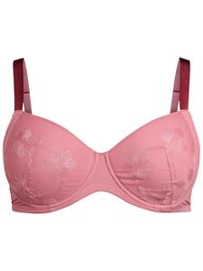 Бюстгальтер-футболка Devoted by Zizzi Linett, розовый/темно-розовый