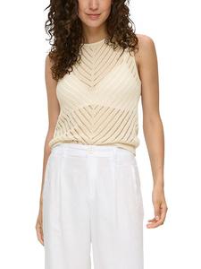 Жилет-свитер S.OLIVER RED LABEL, бежевый