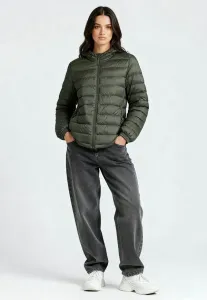 Простая легкая утепленная зимняя куртка Mira Paris, Khaki