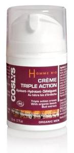 Крем тройного действия с экстрактом альпийского бука для мужчин, 50 мл Coslys Men