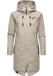 Трикотажное пальто Ragwear "Rejany", модная женская парка переходного периода, цвет Bone