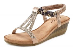 Сандалии LASCANA, Beige