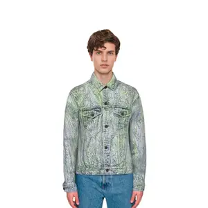 Джинсовая куртка унисекс Supreme, синий