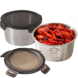 Ланч боксы KAWASIMAYA, [Upgraded 316]Lulu The Piggy Stainless Steel Fresh-Keeping Container (1100Ml*2)