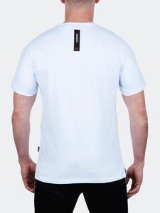 Футболка ЧерепКрасный Белый MACEOO