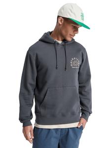 QUIKSILVER Спортивный свитшот 'Salt Water' в темно-сером цвете