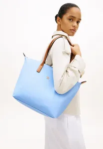 Сумка-Тоут с контрастной ручкой и монограммой. Tommy Hilfiger, Well Water