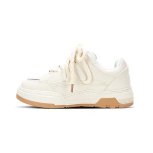 Скользоустойчивые амортизирующие износостойкие легкие низкие скейтбордские туфли мужские экрю KARLIE KELLER