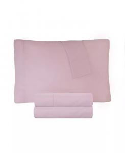 Комплект простыней из твердого перкаля плотностью 300 нитей с глубокими карманами Superior, фиолетовый