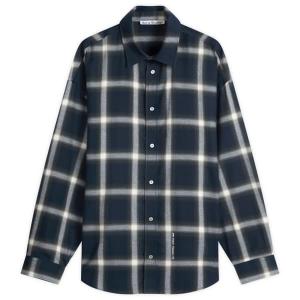 Рубашка Setar с длинными рукавами из фланели в клетку Shadow Check Acne Studios, мультиколор