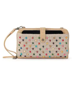 Сумка кроше Iris с кружевной вязкой The Sak, мультиколор