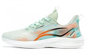 Кроссовки мужские низкие зеленые/белые/оранжевые/черные Warrior