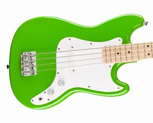 Fender Squier FSR Squier Sonic Bronco Bass с грифом из клена - лаймово-зеленый