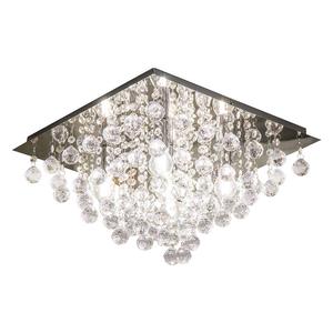 Потолочный светильник Loistaa London Sky I, акриловое стекло / нержавеющая сталь - 5-пламенная