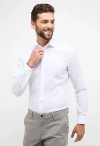 Рубашка Eterna с длинными рукавами "SLIM FIT", белый