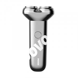 Поворотная бритва PQ3803 нержавеющая сталь двойная головка лезвия можно мыть все тело корпус из сплава миниатюрная портативная POVOS