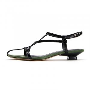 Marie Claire Сандалии женские с одним ремешком Midnight Paris черные