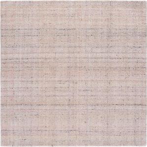 Ковер SAFAVIEH, 183 x 183 см, Abstract Collection, Pink & Beige, ручной работы, идеален для гостиной, спальни, столовой (ABT151U)