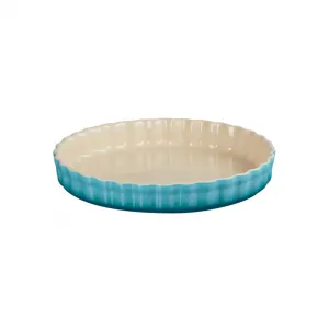 Керамическая форма для пирога из керамогранита Le Creuset, светло-голубой