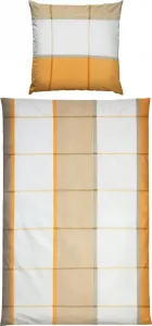 Постельное белье , оранжевое, 1x 135x220 см + 1x 80x80 см Erwin Müller