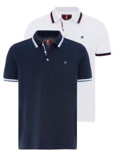 Рубашка Williot, темно-синий/опаловый/белый