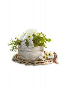 Кашпо Mouriel античный серый Loberon, antikgrau