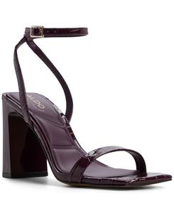 Женские сандалии Azzira с квадратным носком ALDO, Bordo Croco