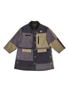 Пальто с вышитым логотипом Bimba Y Lola, синий