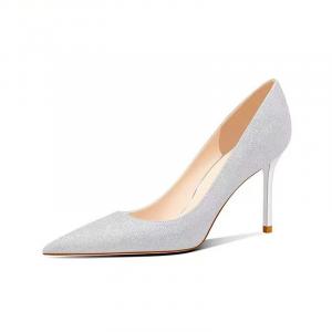 Imono Тонкие каблуки женские на высоком каблуке Шампань 6 см, цвет Champagne 6CM