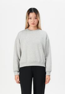 Толстовка ONLY ONLFIE CREW, Light Grey/Mottled Light Grey