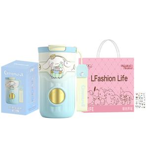 Echos Hello Kitty термоизолированная кружка с двумя отделениями Sanrio, Cinnamoroll Insulated Cup+Sticker+Shopping Bag