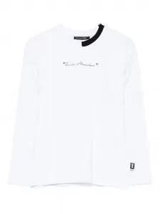 Футболка с графическим принтом Daniele Alessandrini Kids, белый