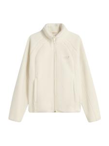 Флисовая куртка Bershka, экрю