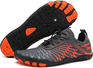 Женские и мужские заземляющие ботинки с медью, Skin Pro с медью - универсальные нескользящие ботинки для заземления Bzdvs, оранжевый