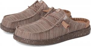 Лоферы Hey Dude Wally Slip Stretch Sox, цвет Deep Taupe/Chanterelle Tan