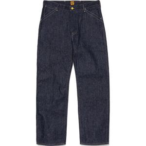 Джинсы с нашивкой-логотипом Human Made, indigo