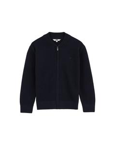 WE Fashion Кардиган 'Jongens' вязаный, цвет Marine Blue