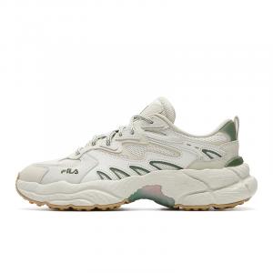 FILA Кроссовки мужские low top chunky, Fern, Beige Green, амортизирующие, устойчивые к истиранию, легкие, нескользящие