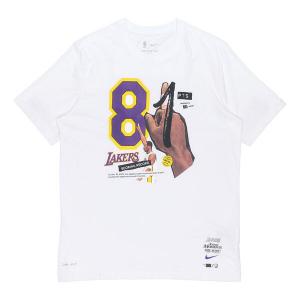 Футболка Men's Nike Kobe 81 Commemorate Printing Quick Dry Short Sleeve White T-Shirt, белый