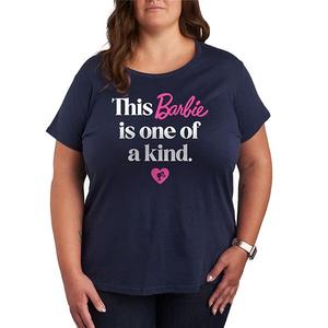 Футболка с принтом Plus size Barbie, Navy