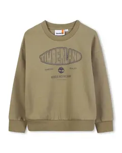 Детский свитер с длинным рукавом Timberland, хаки