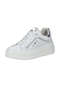 Кроссовки из кожи/текстиля Nerogiardini, белый