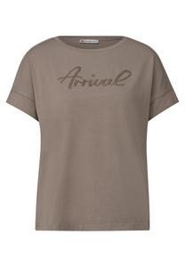 Рубашка STREET ONE, темно-бежевый