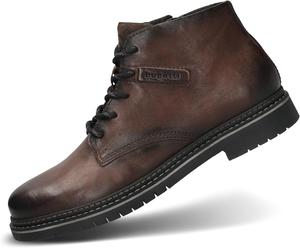 Мужские ботинки Bugatti 331-aon30 с теплой подкладкой, темно-коричневый