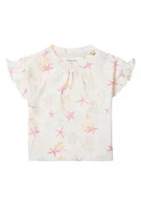 Футболка с принтом "чула" Noppies, Whisper White