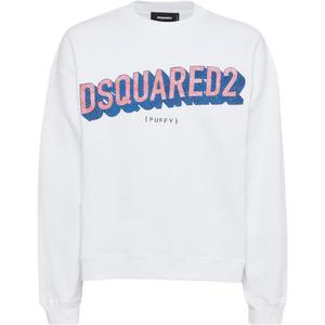 Dsquared 2 Толстовка Dsquared2 Relax Fit с тактильным логотипом и круглым вырезом