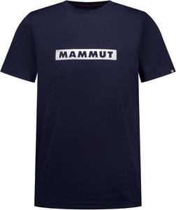 Мужская футболка Mammut PRT2 с логотипом, азиатский крой, футболка с логотипом QD, цвет морской белый AF Men